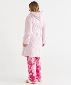 BCNA Floral Hooded Robe
