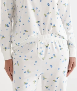 BLUEBERRY AUS COTTON PJ SET
