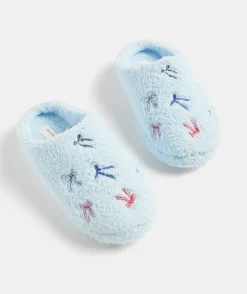 Bow Fluffy Slipper