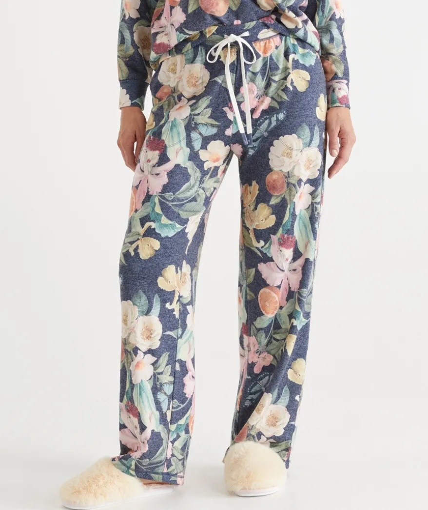 Brushed Fruity Floral Pyjama Pant