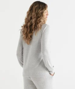 Brushed Long Sleeve Pyjama Top