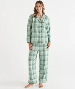 Check Flannelette Pyjama Set