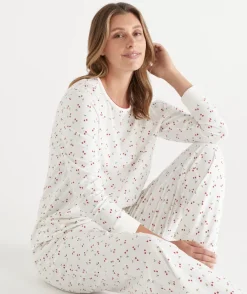 Cherry Print Novelty Pyjama Set