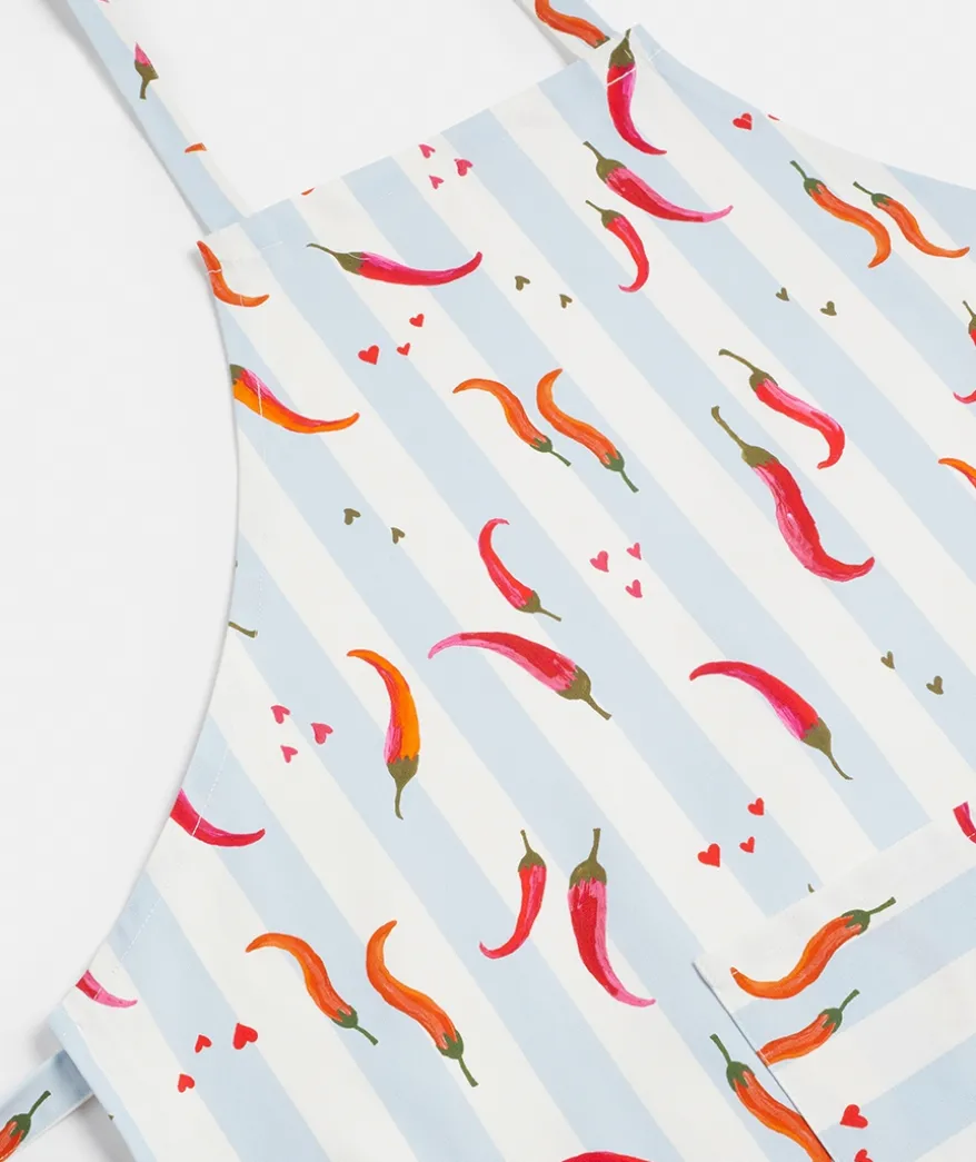 Chillies Print Apron