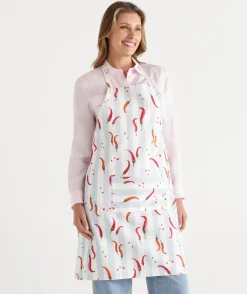 Chillies Print Apron