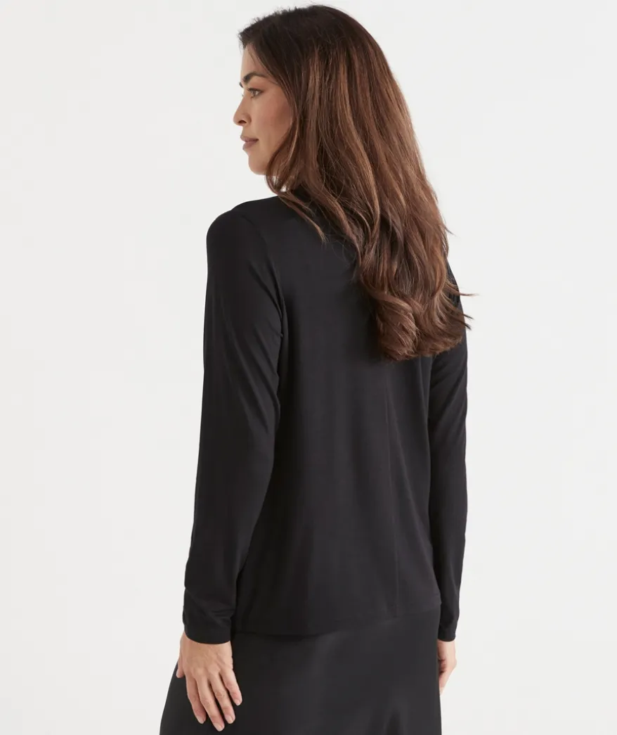 Classic Skivvy Top - Black