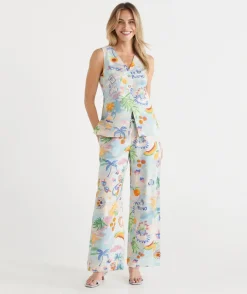 Costa Del Sol Wide Leg Pant