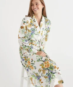 Floral Field Robe