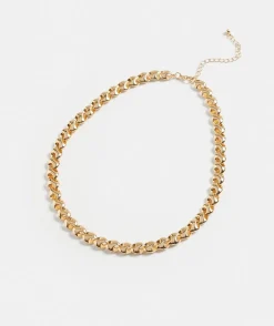 Gold Chunky Link Necklace