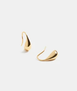 Gold Plated Teardrop Earring