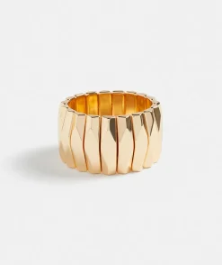 Gold Stretch Cuff