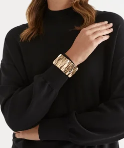 Gold Stretch Cuff