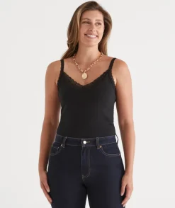 Lace Detail Layering Cami