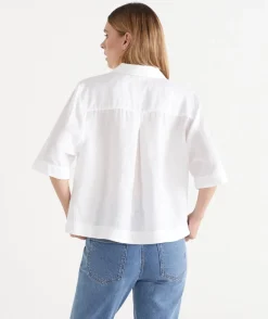 LINEN SS SHIRT