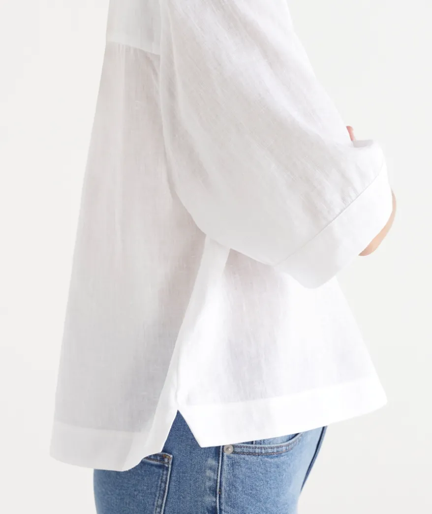 LINEN SS SHIRT