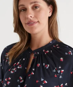 Modern Mini Floral Top