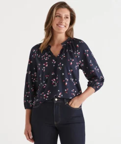 Modern Mini Floral Top