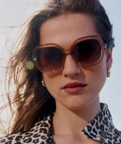 Parla Blush Oversized Sunglasses