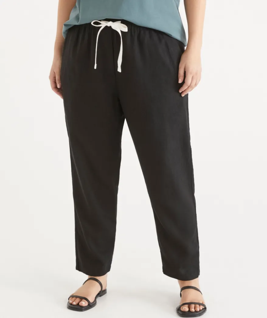 Relaxed Drawstring Tapered Pant