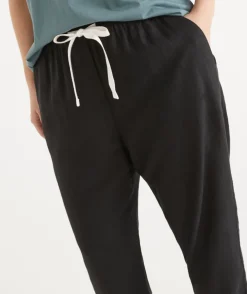 Relaxed Drawstring Tapered Pant