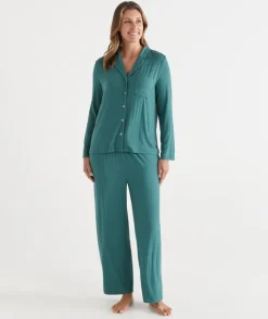Soft Rib Pyjama Set