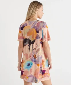 Sunkissed Floral Short Sleeve Nightie