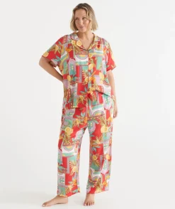 Tropical Sunset Novelty Pyjama Set