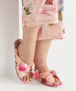 Vintage Floral Slipper